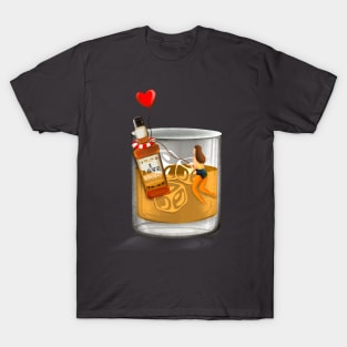 I love whiskey. T-Shirt